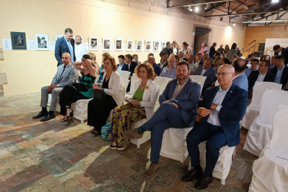 La consellera asistió a la celebración en el Castell del Remei de la fiesta del Gremi de la Construcció.