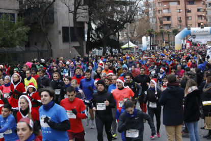 L’última edició de la Sant Silvestre de Lleida es va disputar el 2019.