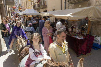 Ciutadilla, en plena ebullició a l'equador de la festa medieval