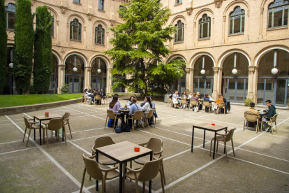 Estudiants d’Educació de la Universitat de Lleida.