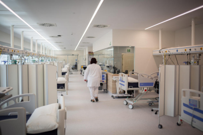 Imatge d'arxiu del nou espai polivalent del Hospital Moisès Broggi.