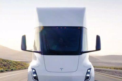 El camió elèctric de Tesla.