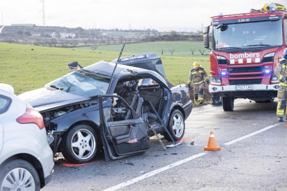 Uno de los accidentes mortales de este año en las comarcas de Lleida. 