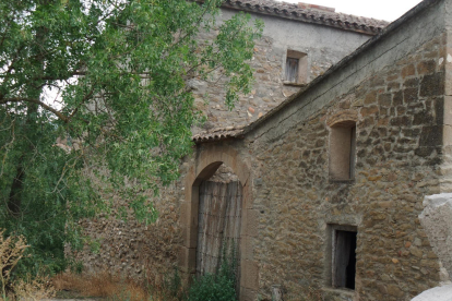 Edifici on es va ubicar a Alentorn el postquirúrgic de l'XI Cos de l'Exèrcit Republicà de l'Est.