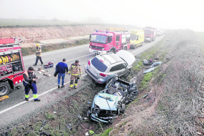 El accidente se produjo el 5 de diciembre de 2018 en la carretera entre Cervera y Guissona. 