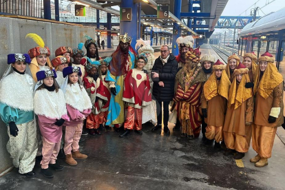 L'arribada dels Reis d'Orient a Lleida.