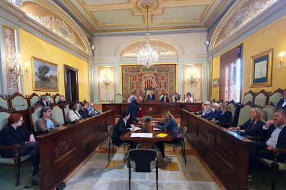 El ple per sortejar les meses electorals a la ciutat de Lleida.