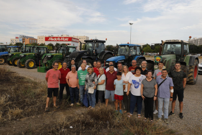 Preveuen arribar dimecres davant del ministeri d’Agricultura.