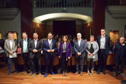 La presentació de l’Estratègia de la Generalitat per al Pirineu, ahir a la Seu d’Urgell.