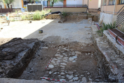 El yacimiento arqueológico de Les Monges.