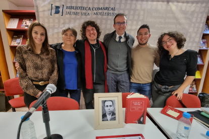 La bilioteca Jaume Vila acogió la presentación.