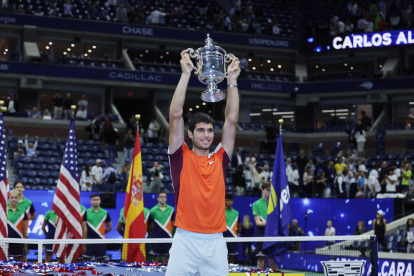 Carlos Alcaraz, el sexto número uno del tenis español