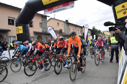 La Seu d’Urgell va acollir l’any passat la sortida de la tercera etapa de la Volta a Catalunya.