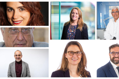 Los siete nuevos consellers de la Generalitat