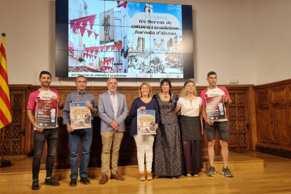 La presentació del Mercat es va fer ahir a l’Institut d’Estudis Ilerdencs.