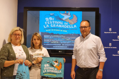 Presentació del festival, ahir a la diputació de Lleida.
