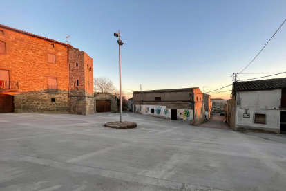 Imatge actual de la plaça més gran de Mafet.