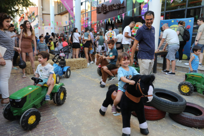 Las calles de la Zona Alta se llenaron de actividades para todas las edades. 