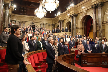 El Parlament commemora amb un ple solemne els 90 anys de la institució