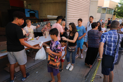 La partida de Llívia, en el inicio ayer de sus fiestas.