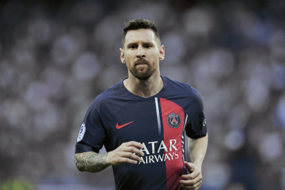 Messi, durant un partit d’aquesta passada temporada amb el PSG.