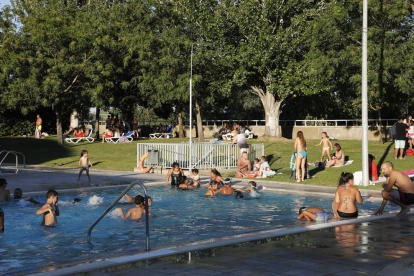 Una piscina municipal de Lleida.