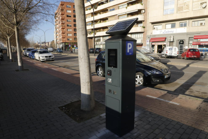 Los nuevos parquímetros de Lleida