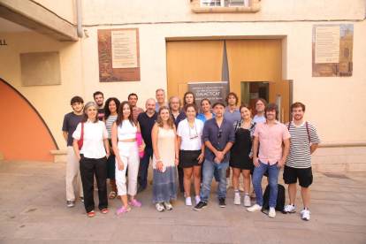 Els participants van visitar diferents zones de Lleida.