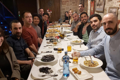 Treballadors de l'empresa Iaso es van citar al restaurant La Piemontesa de Lleida