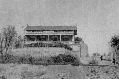 Vista del 1960 de l'edifici de Torre Vicens