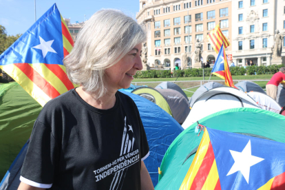 L'ANC arranca l'acampada a Barcelona afirmant que l'única 