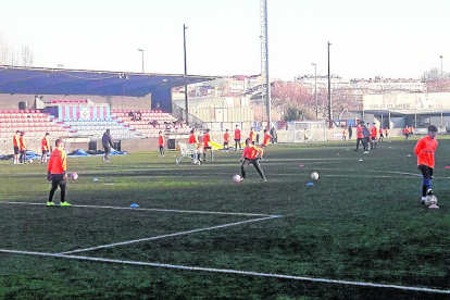 Una vista del camp de Tàrrega