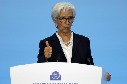 La presidenta del Banc Central Europeu (BCE), Christine Lagarde.