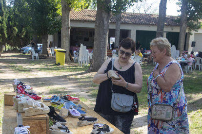 La Fuliola rememoró ayer los trabajos de la siega en una nueva jornada de éxito de visitantes a pesar del intenso calor.