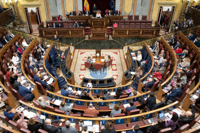 El ple del Congrés dels Diputats