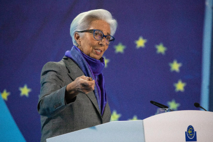 La presidenta del Banc Central Europeu, Christine Lagarde.