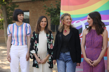 Belarra, Díaz y Montero, juntas en una fotografía de archivo.