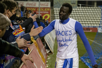 Abdoulaye Fall, després del debut la temporada passada, ja sota la presidència de Luis Pereira.