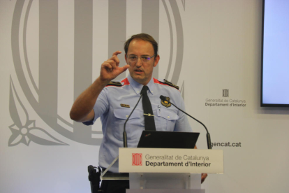 El comisario jefe de los Mossos d'Esquadra, el leridano Josep Maria Estela.