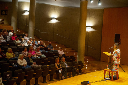 Un momento de la jornada celebrada ayer en el Auditori Municipal Enric Granados de Lleida. 