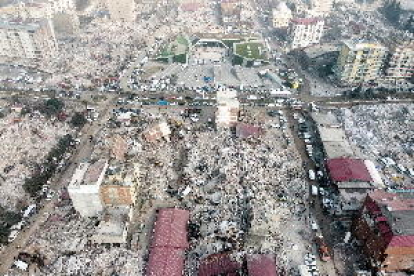 Imatge de Turquia desprès del terratrèmol