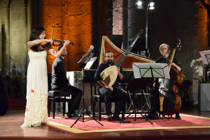 Imatge d'un concert del FeMAP a la Seu d'Urgell.