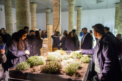 Una de las piezas de la exposición colectiva ‘ecológica’ inaugurada el pasado sábado en la Panera.