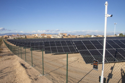 La nueva central solar de Som Energia en Anglesola.