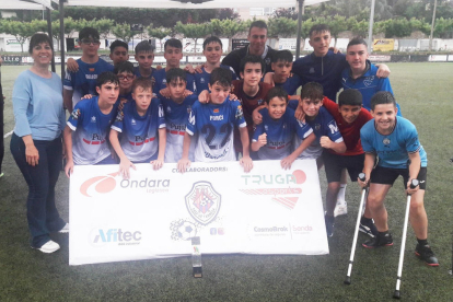 El Mollerussa es va proclamar campió del torneig Ciutat de Tàrrega en categoria infantil