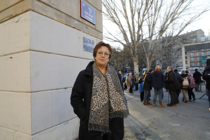 Lídia Ruiz, activista que el 1977 va encapçalar la mobilització veïnal.