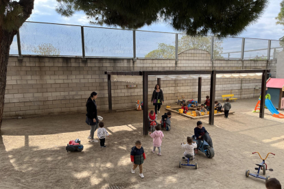 Alumnes d’una escola bressol, en una imatge de l’any passat.