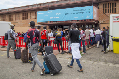 El pabellón tiene una capacidad para 122 personas y estará abierto hasta finales de agosto. 