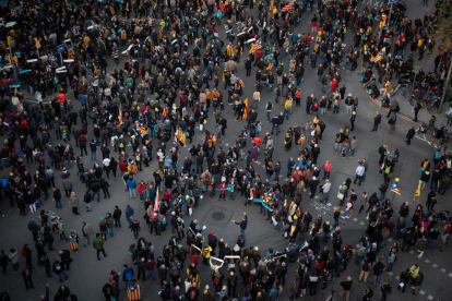 Tsunami Democràtic va congregar milers de manifestants després de la sentència del judici del procés.