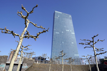 Vista del Banc Central Europeu, a Alemanya, en una imatge d’arxiu.